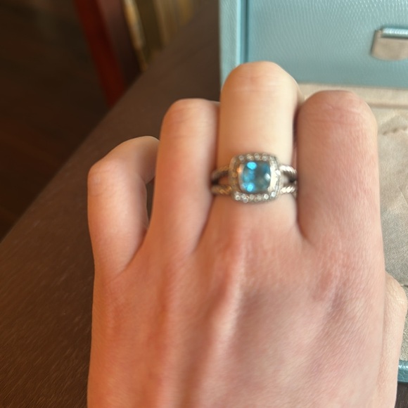 David Yurman blue ring - Picture 3 of 3